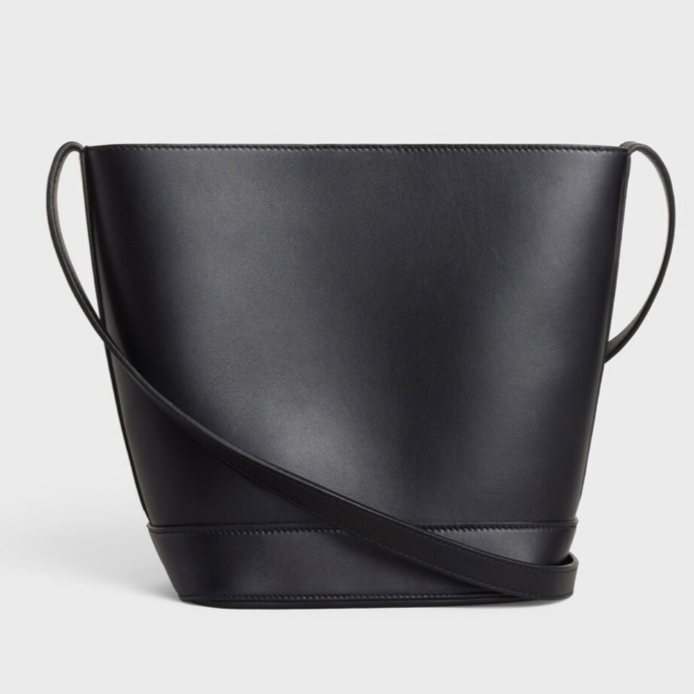 CELINE Triomphe Cuir bucket bag - Picture 4 of 4